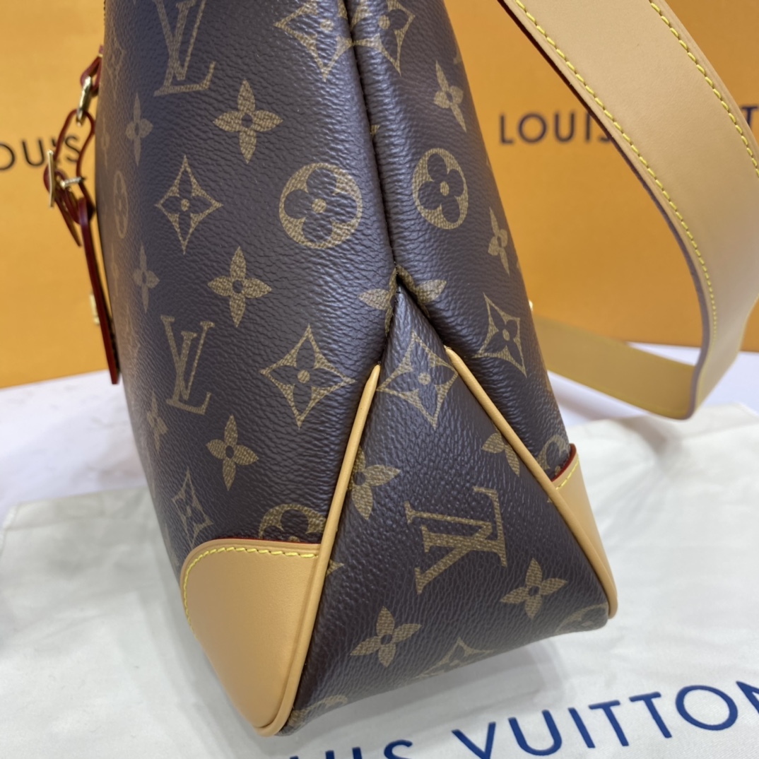 Louis Vuitton ODEON MM Handbag Monogram M45355 Natural